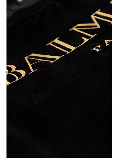 Felpa bambino girocollo BALMAIN Kids | BV4R60U0173930OR